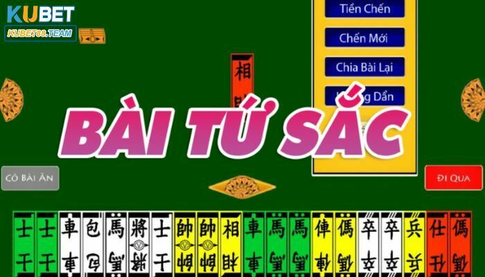 Cách xếp bài khi đánh bài tứ sắc trên Kubet